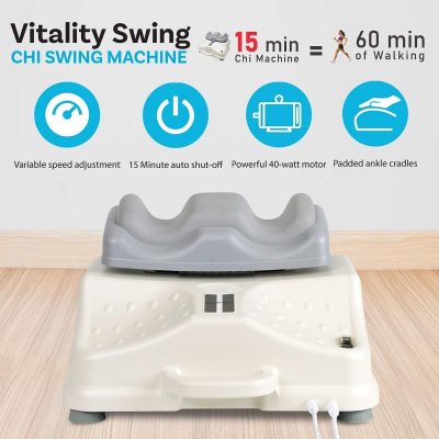 ankle massager. 15 minutes of use is equal to 60 minutes of walking