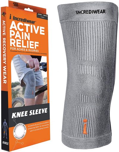 grey knee sleeve