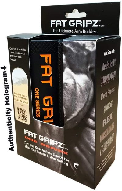 Black box labelled "fat gripz"