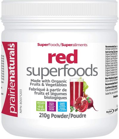 red superfoods container