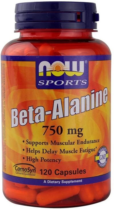 beta alanine 750mg supports muscular endurance