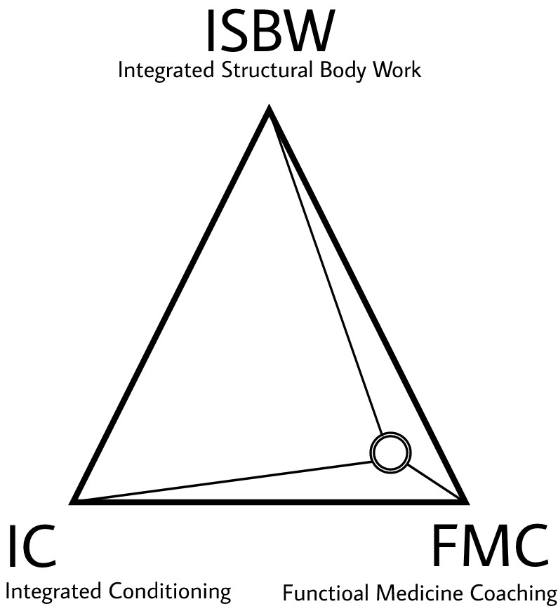 ISBW, FMC, AND IC connect in triangle with emphasis on FMC