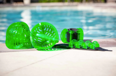 green water fins for ankles and wrists